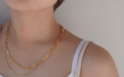 【LENERAオリジナルネックレス】twins sparkle necklace 【079013】